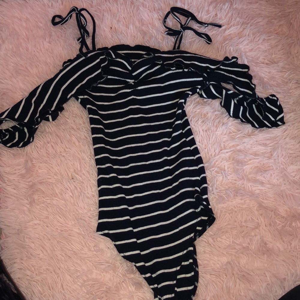Off the shoulder bodysuit